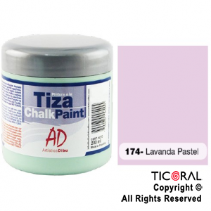 PINTURA TIZA AD 174 LAVANDA PASTEL 200ML X 3 UNIDADES